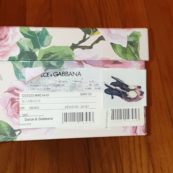 Dolce &Gabbana shoes size 38.5 - Picture 9 of 10